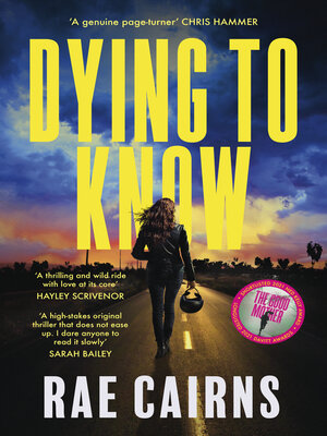 cover image of Dying to Know